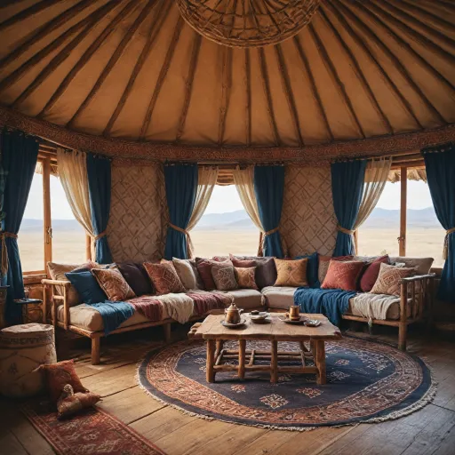 Yurt Mongolia stays for refined travelers seeking nomadic elegance
