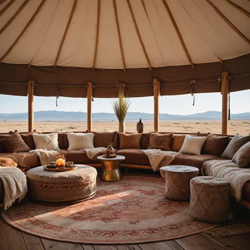 Ger Mongolia stays for refined travelers seeking nomadic elegance