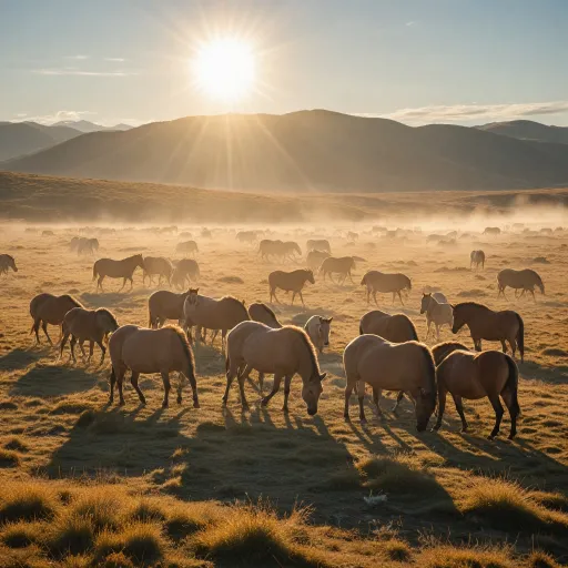 Khustain Nuruu National Park: refined stays and wild horses in Mongolia