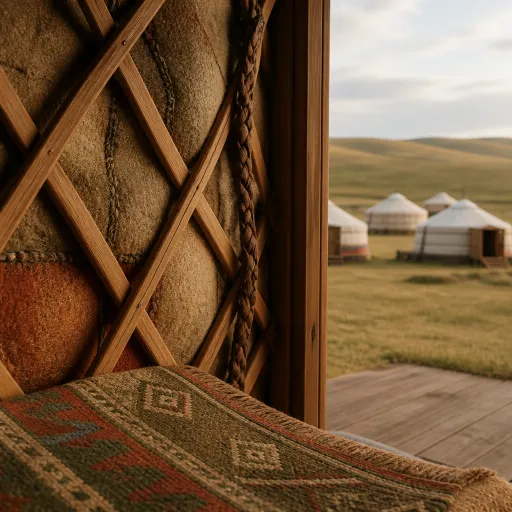 Staying in a Mongolian yurt in Mongolia: refined ger camps on the great steppe
